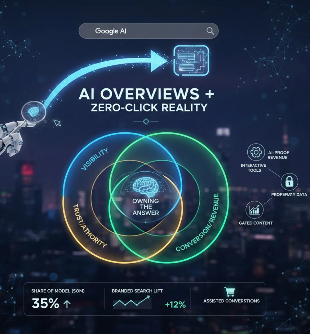 AI Overviews + Zero-Click Reality